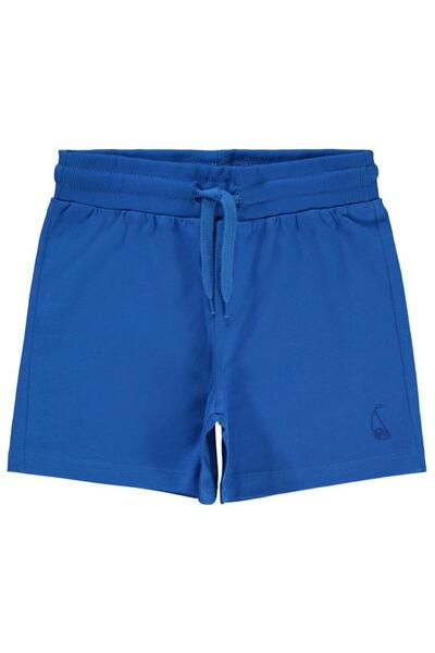 Civil Boys شورت مطرز بتصميم الإبحار للأعمار من 6 إلى 9 سنوات - أزرق للأعمار م...