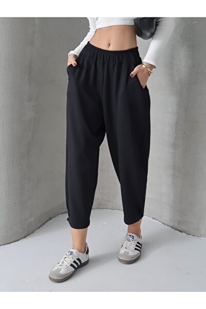 Paw Garage Women's Skye Soft Modal Trousers with Tie-Up Legs