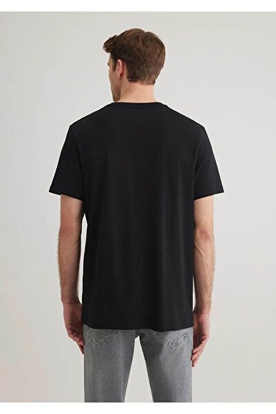 Mavi Ανδρικό μπλουζάκι με στάμπα τζιν M066841-900