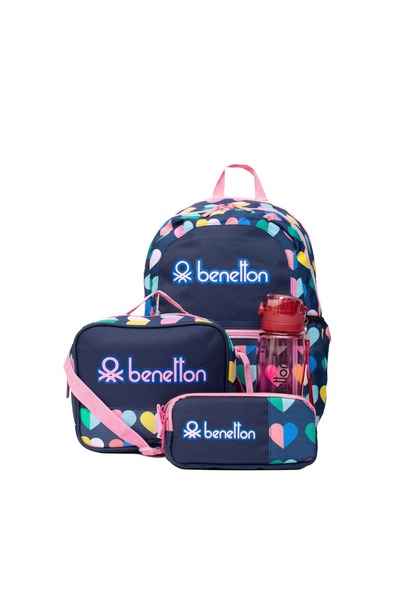 United Colors of Benetton United Colors of Benetton Girls School Bag Set 13026303158