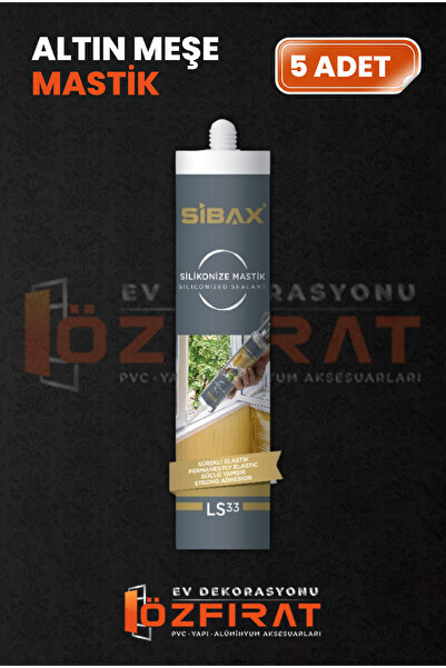 ÖZFIRAT PVC YAPI Silikonize Kahverengi (ALTINMEŞE) Mastik Pvc Kenarları Için ...