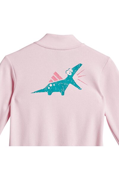 adidas JW2398-B I Adrpt Fz St Bebek Eşofman Takımı Pembe