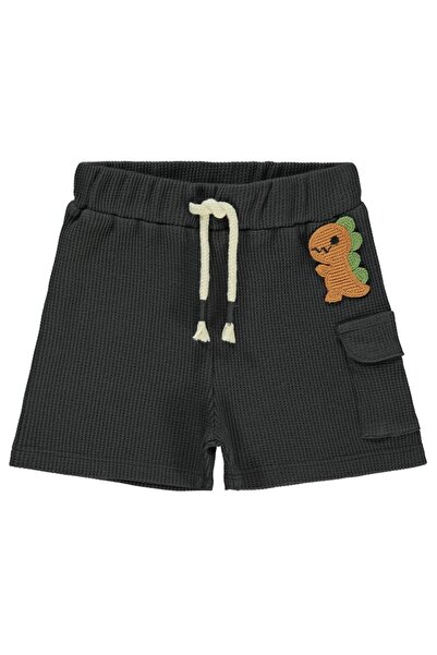 Civil Baby Mobil Aksesuarlı 6-18 Ay Şort - Gri 18-24 Ay