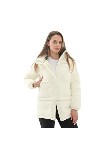 adidas IX7929-K adidas Xpl W Goose Jkt Kadın Mont Krem