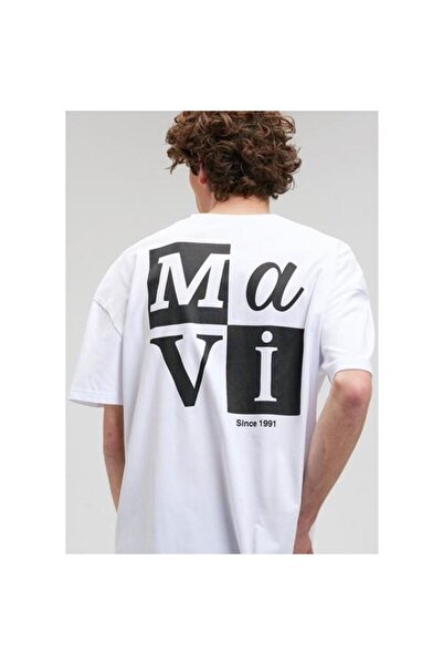 Mavi Πράσινο μπλουζάκι με λογότυπο Oversize / Wide Cut0612005-70132