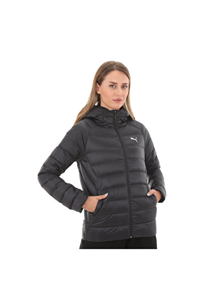 Puma 849407-01 Puma Packlıte Hooded Down Jacket Kadın Mont Siyah