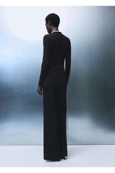 MANGO Woman Büzgülü tulum