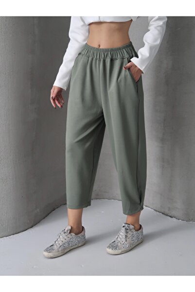 Paw Garage Γυναικείο παντελόνι Skye Soft Modal με κορδόνια στο πόδι