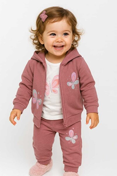 MyPrettyBaby SILICONE BUTTERFLY PRINTED HOODED TWO-STRING SEASONAL BABY GIRL ...
