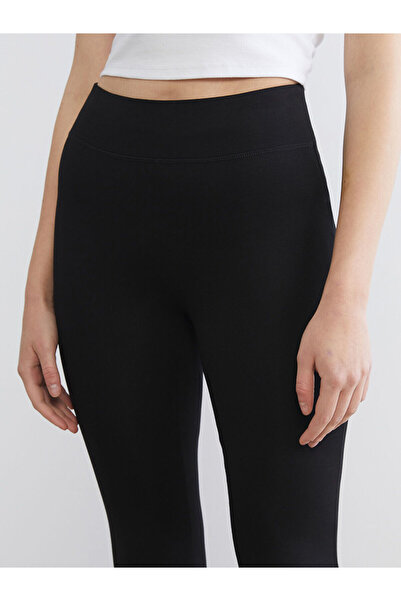 LC Waikiki Özmarka Yeni Sezon Beli Lastikli İspanyol Paça Kadın Eşofman Altı