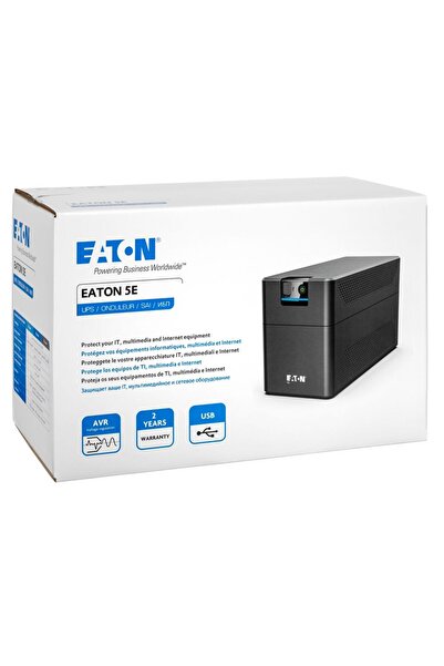 Eaton 5E Gen2 UPS USB IEC، 1600 فولت أمبير، 900 وات، المدخل: C14، المخرجات: (...