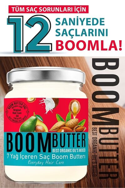 BOOM BUTTER Herbal Science 190 Ml Hair Care Oil