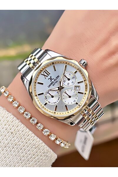 Daniel Klein New Season Women's Wristwatch with Stylish Design and Solid Jubilee Steel Band 2 Years Warranty