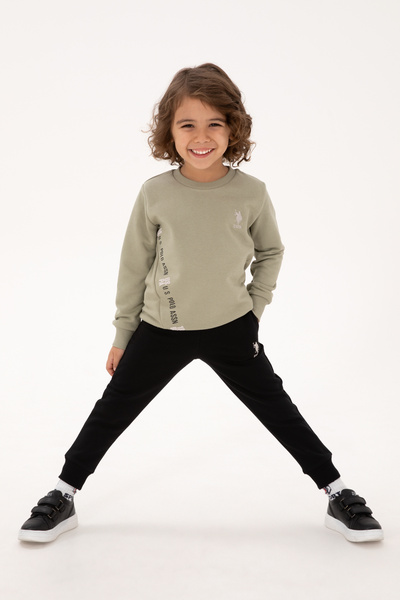 U.S. Polo Assn. Erkek Çocuk Su Yeşili Pijama Takımı 50318682-VR048