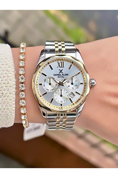 Daniel Klein New Season Women's Wristwatch with Stylish Design and Solid Jubilee Steel Band 2 Years Warranty