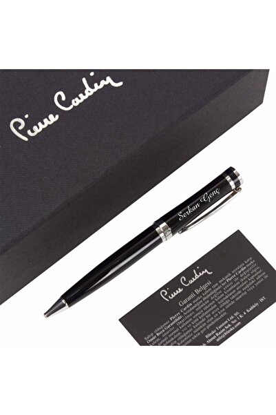 Pierre Cardin Kalemedair Lüks P.C Marka Metal Tükenmez Kalem Siyah PC141