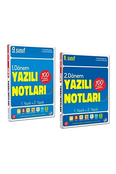 Tonguç Yayınları 9. Sınıf Yazılı Notları Set 2 Kitap - 1 Ve 2 Dönem - 1 Ve 2 ...