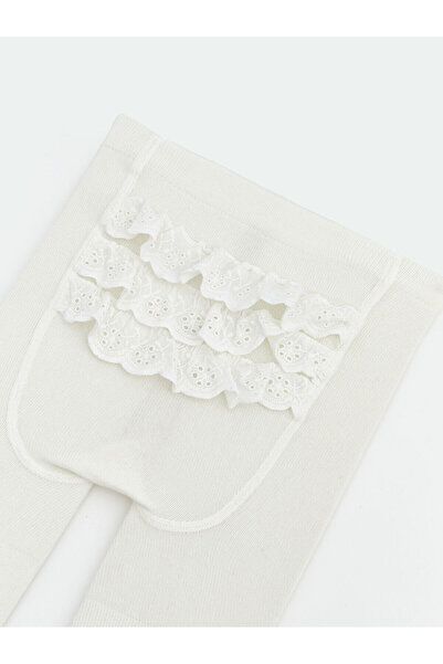 LC Waikiki Peak New Season Patterned Girls' Pantyhose 2-Piece