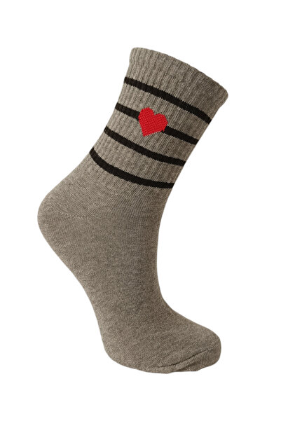 stellare Комплект от 4 памучни чорапи с шарки и райета за колежански стил