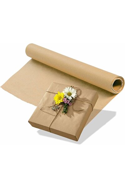 EYD Kraft Kağıt 30CM X 20 Metre Rulo Ambalaj Ve Çeyiz Paketleme Kağıdı Çiçek ...