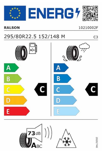 RALSON 295/80R22.5 152/148m Rdr75 Drive Kamyon Dört Mevsim Lastiği 2025