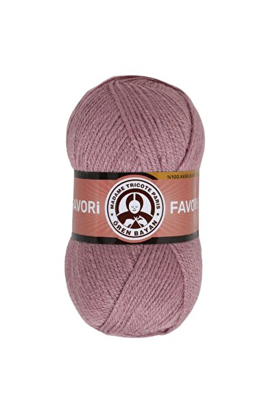 Ören Bayan خيط حياكة أورين المفضل - وردي باهت - قطعة واحدة - ( رمز اللون: 127 )