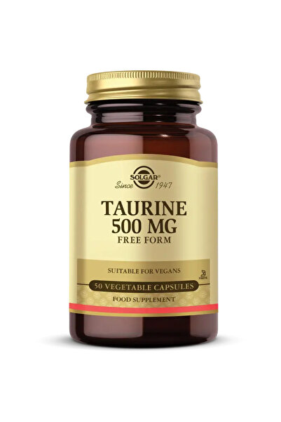 Solgar Taurine 500 mg 50 Kapsül