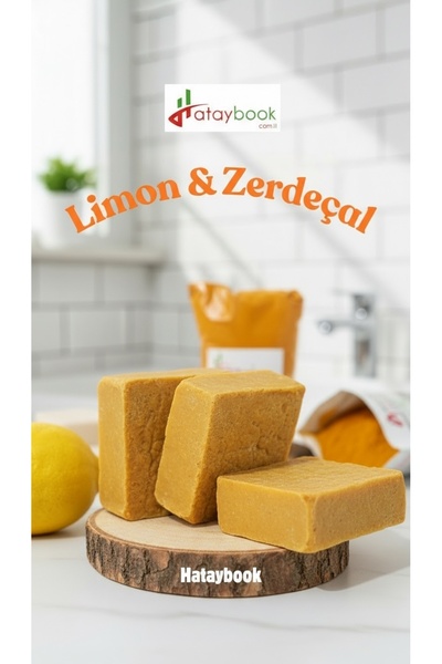 Hataybook Zerdeçal Sabunu Limonlu 7 Adet 900g