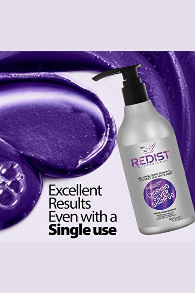 Redist Silver Şampuan – Sarı Yansımalara Karşı Etkili Bakım (500 ML)