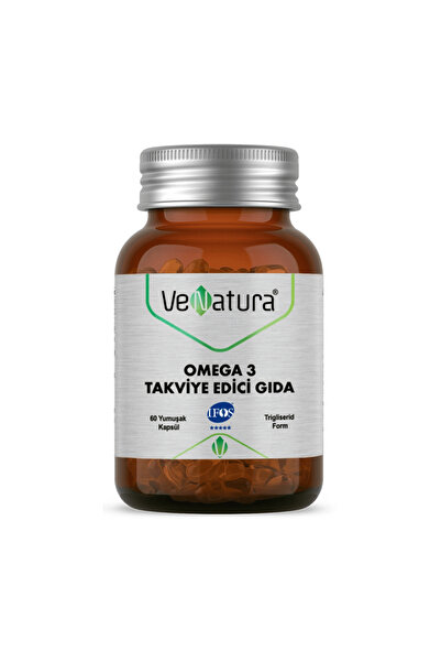 VeNatura Omega 3 60 Kapsül - (SKT: 09/2027)