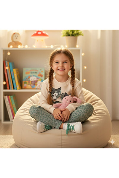 Minamino Girl's 2/5 Years Old Kuromi Printed Girl's Suit