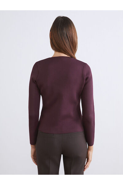 LC Waikiki Peak Yeni Sezon Kruvaze Yaka Kadın Triko Hırka