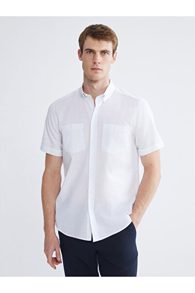 LC Waikiki Ανδρικό κοντομάνικο πουκάμισο Vision New Season Regular Fit