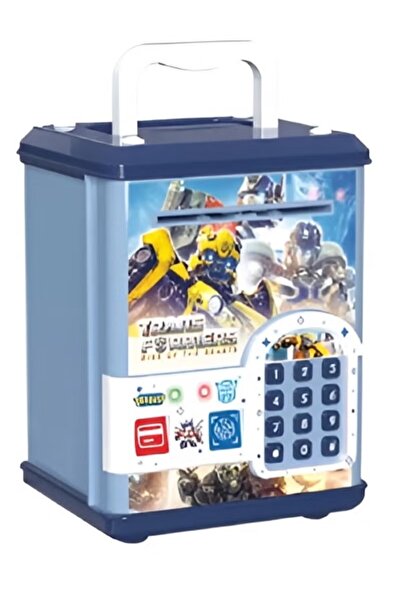 huitich Transformer ATM Machine with Card & Fingerprint Unlock Blue