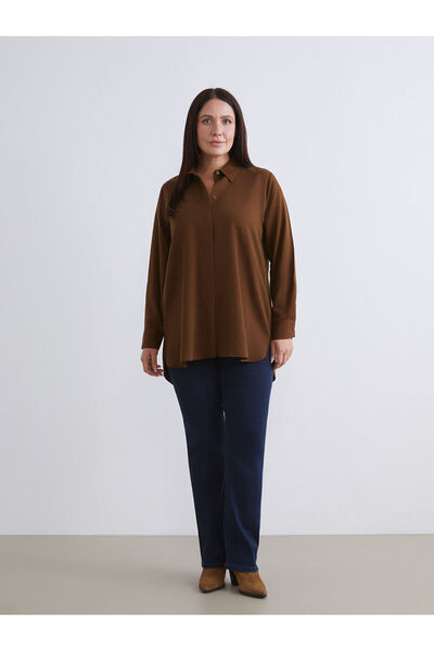 LC Waikiki Modal Karışımlı Kadın Gömlek Tunik