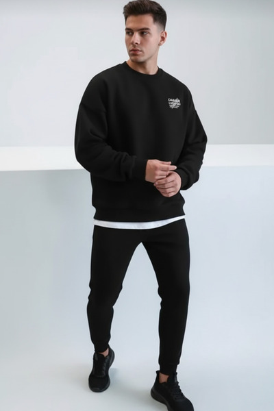 UNCİA OUTDOORS Άνετο φούτερ με στάμπα, oversized, unisex