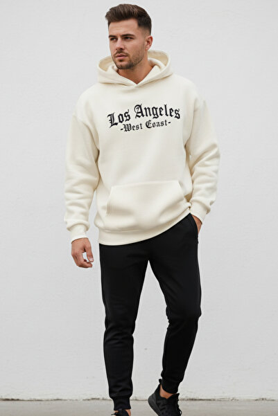 UNCİA OUTDOORS Λος Άντζελες εμπριμέ μπλουζάκι Unisex Oversize