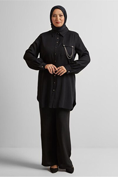 Alvina Chain ​​Detail Plus Size Tunic 20761