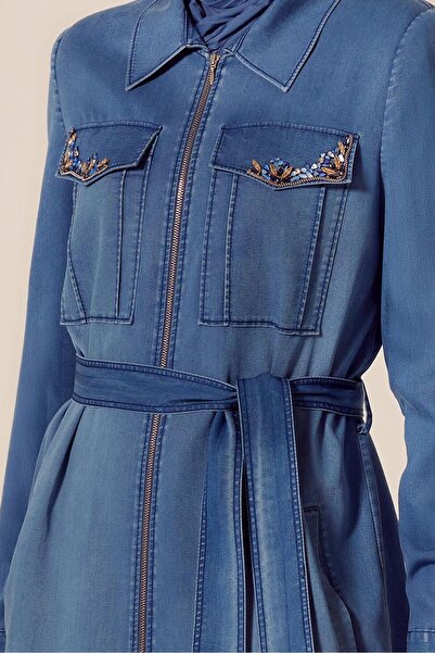 Alvina KUŞAKLI DENİM GİY ÇIK 45476