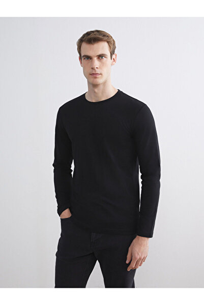 LC Waikiki Peak Yeni Sezon Bisiklet Yaka Erkek Sweatshirt