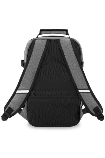 zagatto Σακίδιο πλάτης ταξιδιού, γκρι, Ταξίδι, Χειραποσκευή καμπίνας, 40x30x20cm, Wizz Air/ Ryanair, 10kg, ZG996