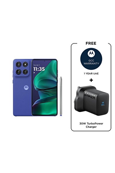 Motorola Edge 60 Stylus 5G Nano + eSIM PANTONE Surf the web 8GB RAM 256GB With Anker 30W Charger