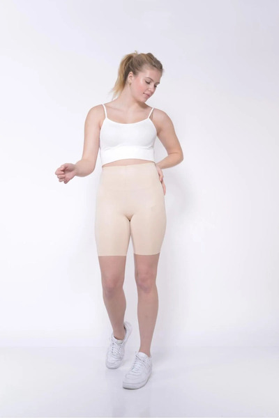 SAUNA SUIT Αδυνατιστικό αποτέλεσμα Συγκέντρωση με λέιζερ χωρίς σημάδια Χρώμα δέρματος φάντασμα Ψηλόμεσος μακρύς κορσές