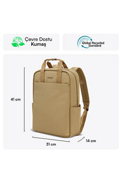 Mack Mce-1523 15.6 Nova Eco Notebook Backpack Camel