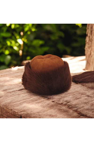 AbbasShop Toskana Deri Börk Bere Kürklü Börk Yumuşak Dokulu  Erkek Börk Kadın Börk