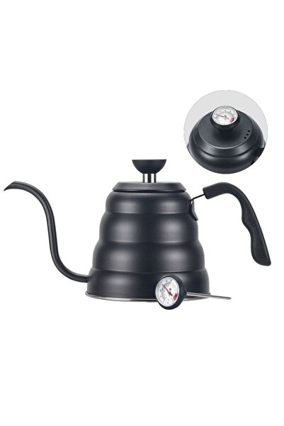 Vivien Home termometre göstergeli Barista Kettle 1200 MI 3. Nesil Kahve Demleme