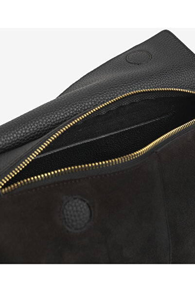 Greyder Women's Black Genuine Leather Crossbody Bag 5K2Cn69773