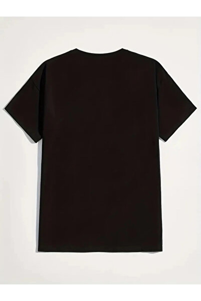 DEAG Ανδρική μπλούζα με κοντό μανίκι με στάμπα μονόχρωμη μπλούζα