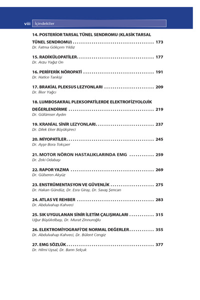 Güneş Tıp Kitabevleri Emg Akıl Notları