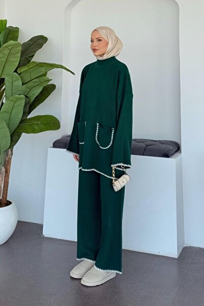 Şulemoda Giyim Σετ πλεκτά Emerald Dudu